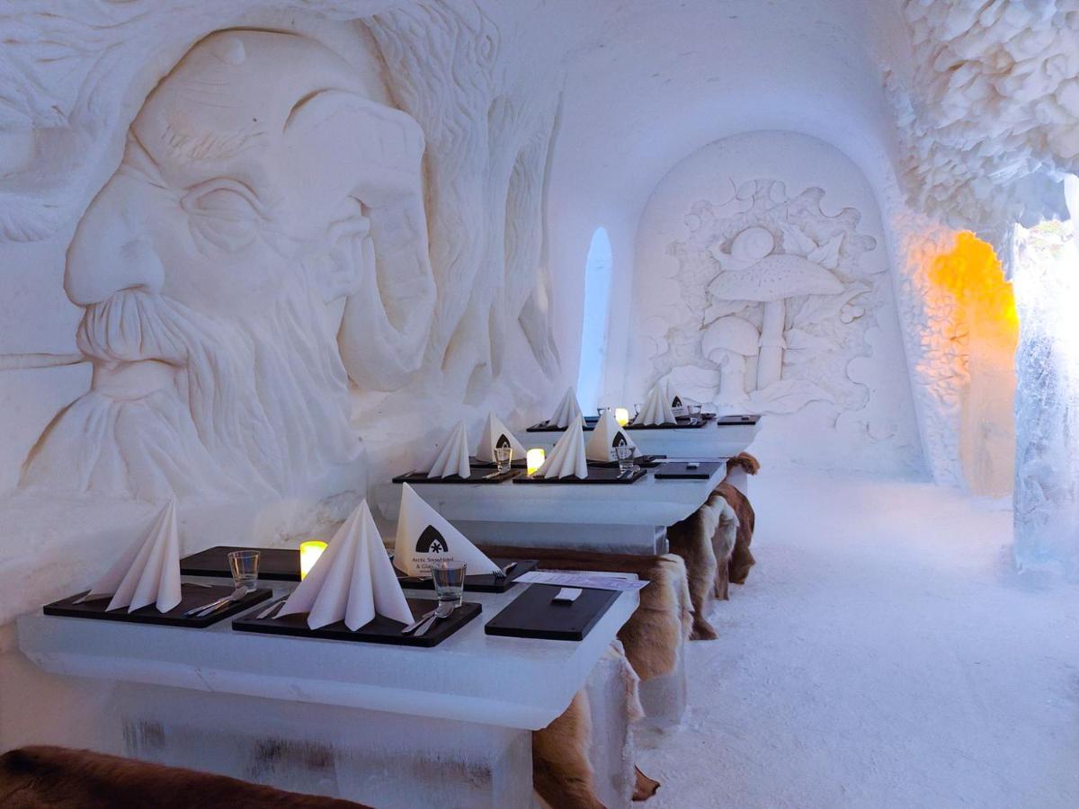 Arctic Snowhotel & Glass Igloos Sinettä Екстериор снимка