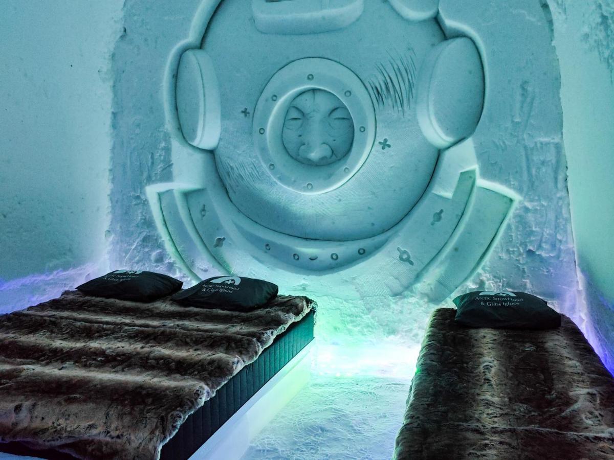 Arctic Snowhotel & Glass Igloos Sinettä Екстериор снимка